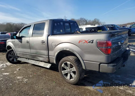 2013 Ford F150 Supercrew из США, поврежденный, VIN 1FTFW1EF2DFB94643